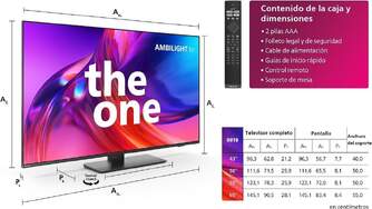 TV PHILIPS 43%%%quot; 43PUS8818 UHD GOOGLETV AMBI P5 120H