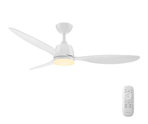 Ventilador techo Artica AVTECH18B - Di&aacute;metro 132 cm, 6 Velocidades, 18W, Control Remoto, 45dB