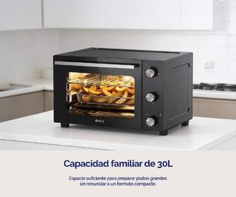 HORNO SOBREMESA ARTICA FLOWBAKE30 1500W 30L AIRFRY