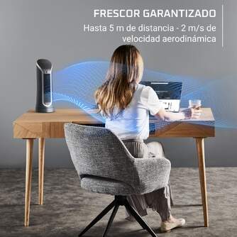 VENTILADOR TORRE ROWENTA VU6220F0 40CM 30W NEGRO