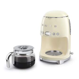 CAFET. SMEG DCF02CREU GOTEO 1,4L CREMA