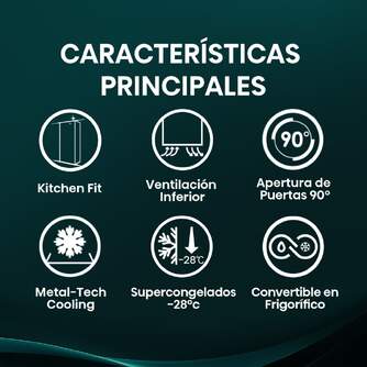 CONG.VER HISENSE FT3K310SAIE 186x60 INOX NF KFIT