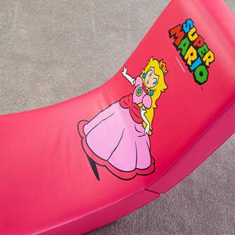 SILLA GAMING X ROCKER SUPER MARIO PRINCESS PEACH