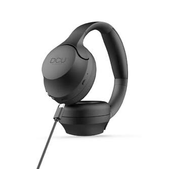 AURICULARES DCU DIADEMA TRUE IMMERSIVE ANC NEGRO