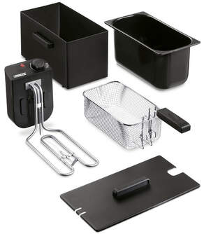 FREIDORA PRINCESS 182727 3L 2000W NEGRA