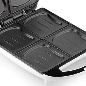 SANDWICH. TRISTAR SA3065 BLANCA 1300W 4SANDWICHES