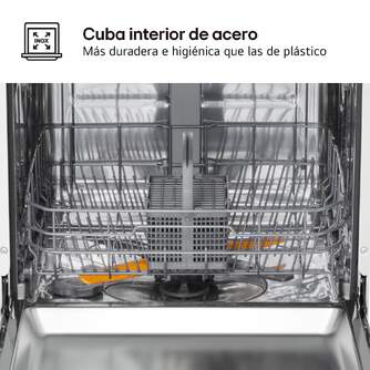 LVJ. LG DF142FW 5P QUADWASH 45DB BCO