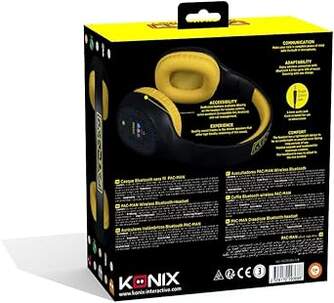 AURICULAR KONIX KX PACMAN BT HEADPHONES  