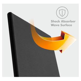 FUNDA SILVER HT TAB A9 8,7 WAVE BLACK