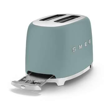 TOST. SMEG TSF01EGMEU 2R CORTO VERDE MATE 950W