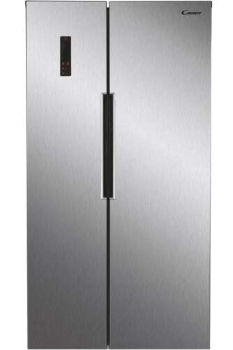 Frigorifico Americano Candy CHSBSV 5172XN - Clase F, 442L, 40dB, LED, Acero Inoxidable