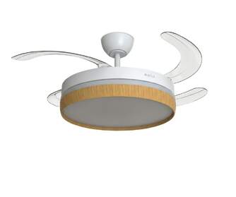 VENTILADOR TECHO RET ARTICA AVTECHR72BM BCO MD 72W