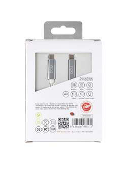 CABLE DCU USB C a USB C 3.1 SUPERSPEED 1M