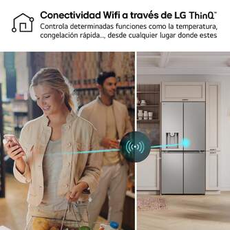 FRI. LG GML860PYFE 179x83 530L 4P INOX DISP