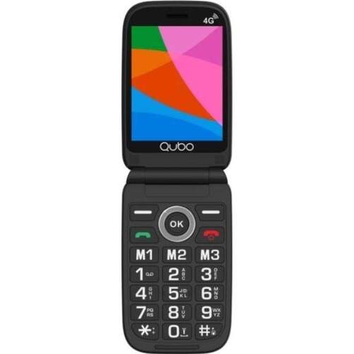 Tel&eacute;fono M&oacute;vil Qubo X-340 4G - Pantalla 3,36", Bluetooth 5.1, ranura MicroSD, 1400mAh, C&aacute;mara 0.3 MP