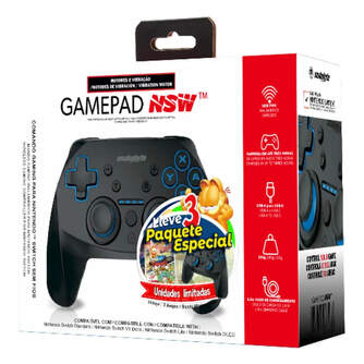 MANDO SWITCH SNAKEBYTE   2 JUEGOS GARFIELD