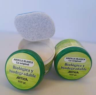 ARTICA ARCILLA BLANCA LIMPIADORA 600 GR