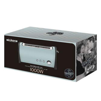 TOST. KUKEN 33963 1000W 1R LARGA VINTAGE VERDE