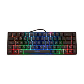 TECLADO COOLBOX TM065 RGB 10 MODOS ILUMINACION