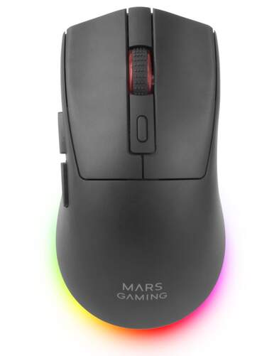 Rat&oacute;n Mars Gaming MMT3 - 14.400 DPI, 6 Botones, Luz RGB, Cable 1,7m, Bluetooth 5.0