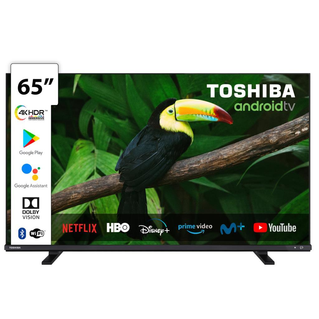 TV Toshiba 65\" 65UA4C63DG | UHD 4K, Android TV, Sonido Onkyo