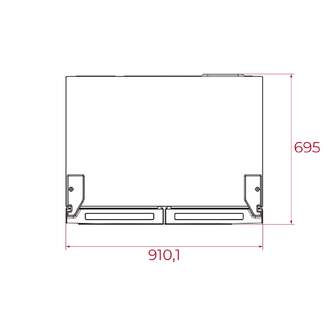 FRI. TEKA RMF77960SS 190x91x70 4P NF DSP INOX
