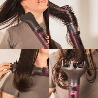 MOLDEADOR UFESA AIR GLAM ROLL 1200W 6ACC