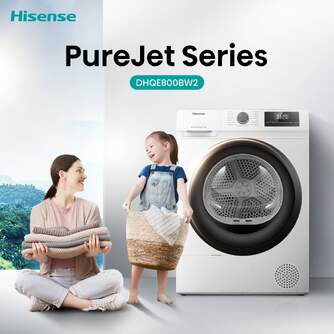 SECADORA HISENSE DHQE800BW2 8K DSP BCA