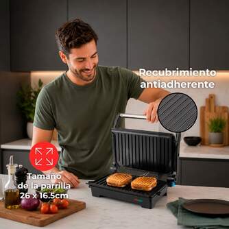 GRILL FAGOR  EASYGRILL XL 1200W 26X16,5CM 180%%%#186;