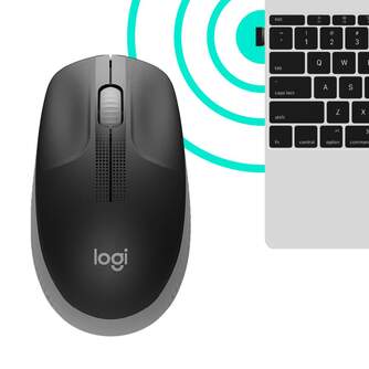 RATON LOGITECH M190 WIRELESS GRIS