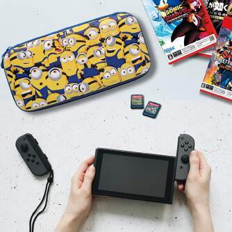 FUNDA NACON RIGIDA SWITCH 2 MINIONS