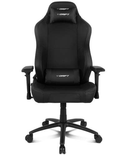 Silla Gaming Drift DR250 XXL Negro - Reposabrazos 4D acolchados, piston de gas clase 4, cojines