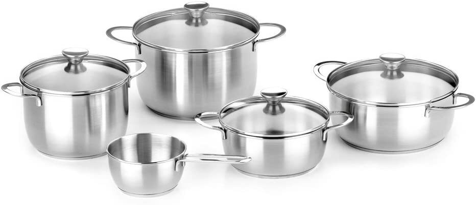 Batería de cocina Bra Ancora 5 Piezas