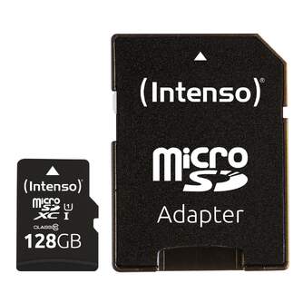 TARJ. MEM. INTENSO MICRO SD 128 GB CON ADAPTADOR