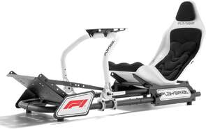 Asiento de juegos Playseat Formula Instinct F1 - Pedal y volante regulable, usuario 120m y 163kg m&aacute;x