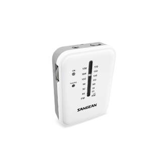 RADIO PORTATIL SANGEAN SR-32 BLANCO-GRIS FM/AM