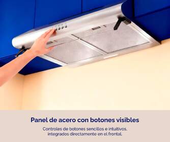 CAMPANA ARTICA APURE60CB 60CM C BLANCA