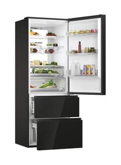 FRICOM. HAIER HTW7720DNGB 200x70 3D 3P NF CRIS.NEG