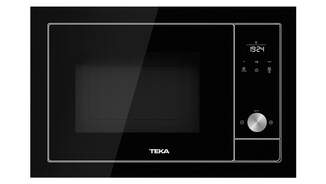 Microondas Teka ML8200BIS - 20 litros, 700 W, Grill, Visualizador TFT, Cristal negro
