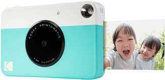 Cámara Instantánea Kodak Printomatic Azul - 5 Mpx, 8mm, f/2, Flash, MicroSD, Formato 3:2 50x76mm