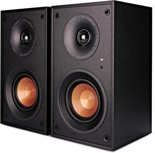 Altavoces Klipsch KD 400 - Monitor Activo, 2 unidades, 2.0 canales, 29-23000 Hz, Negro