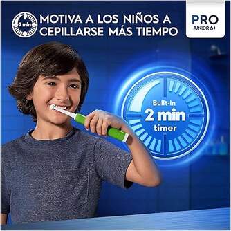 DENTAL ORALB PRO1 JUNIOR VERDE CON RECAM.SENSI