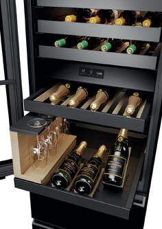 VINOTECA HAIER CSW9619ENGBW 190x60 40 BOT NF NEGRO