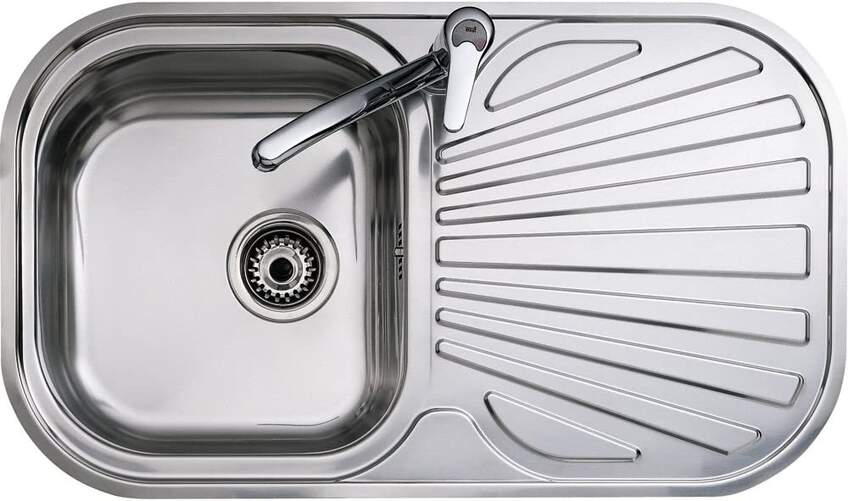 Fregadero Teka Stylo 1C1E 10107017 - 360x395 mm, Reversible, Inox