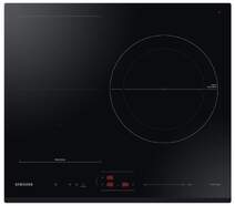 Encimera Samsung NZ63B5046GK/U1 - 3 Zonas, Flex-inducción, 60 cm, Temporizador, Wifi, Negra