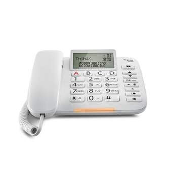 TELEFONO SOBREMESA GIGASET DL380 WHITE