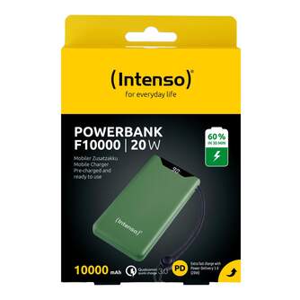POWERBANK INTENSO F 10000mAh GREEN