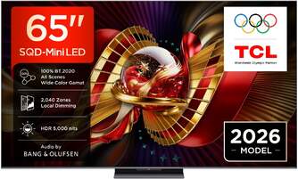 TV TCL 65%%%quot; 65C8L UHD SQDMINILED GOOGLETV 144HZ B%%%amp;O