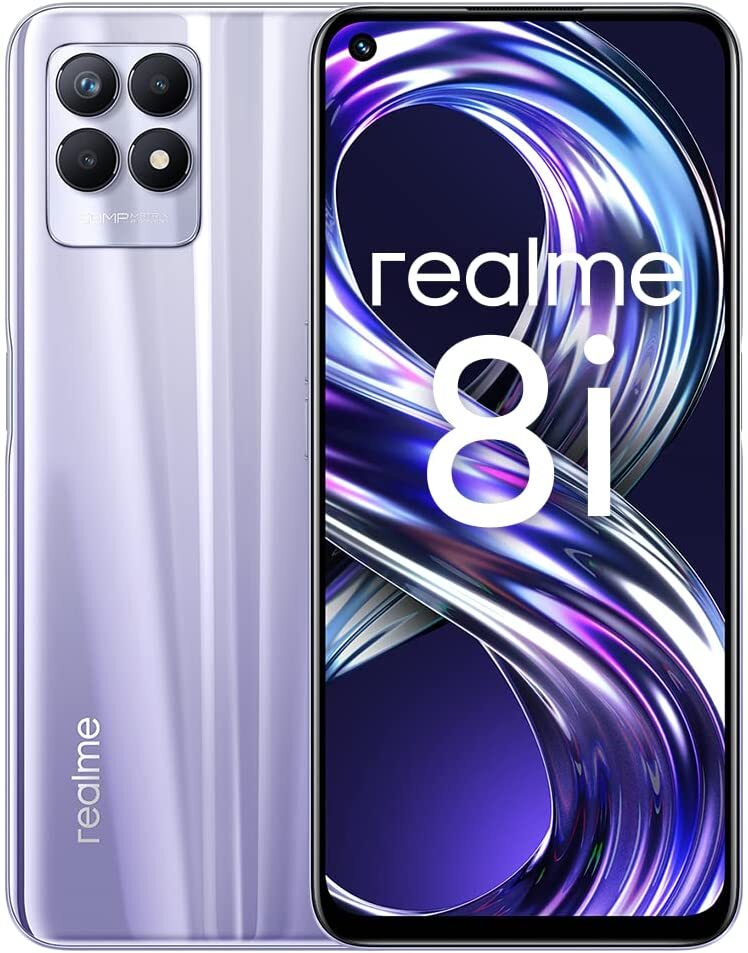 Realme 8i 4/128GB Stellar Purple - 6.6" FHD+ 120Hz, Helio G96 2.05GHz