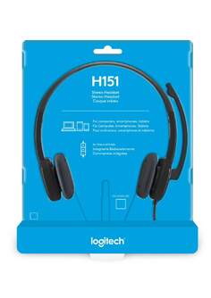 AURICULARES LOGITECH H151 CON MICRO CONEX JACK 3,5